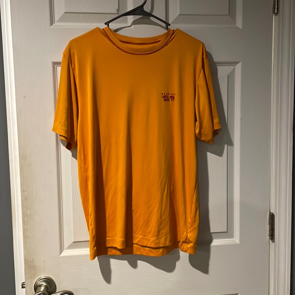 Mountain Hardwear Safety Orange shirt size Large